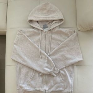ARITZIA TNA Cozy Fleece Boyfriend Zip Hoodie